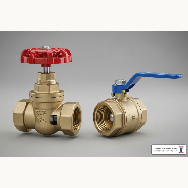Gate and ball valve
