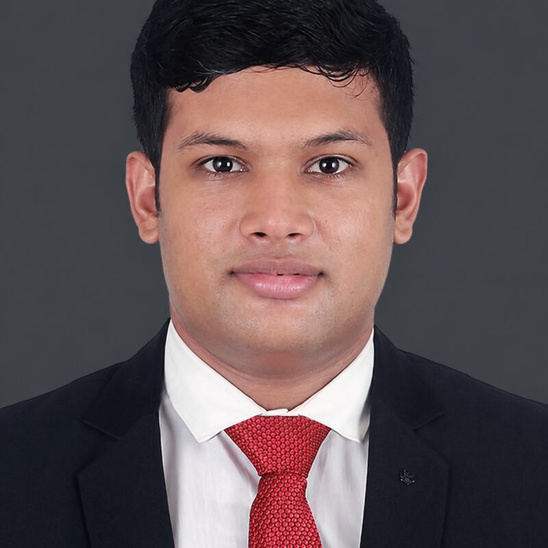 Portrait of Varghese Vinod, Store In-Charge